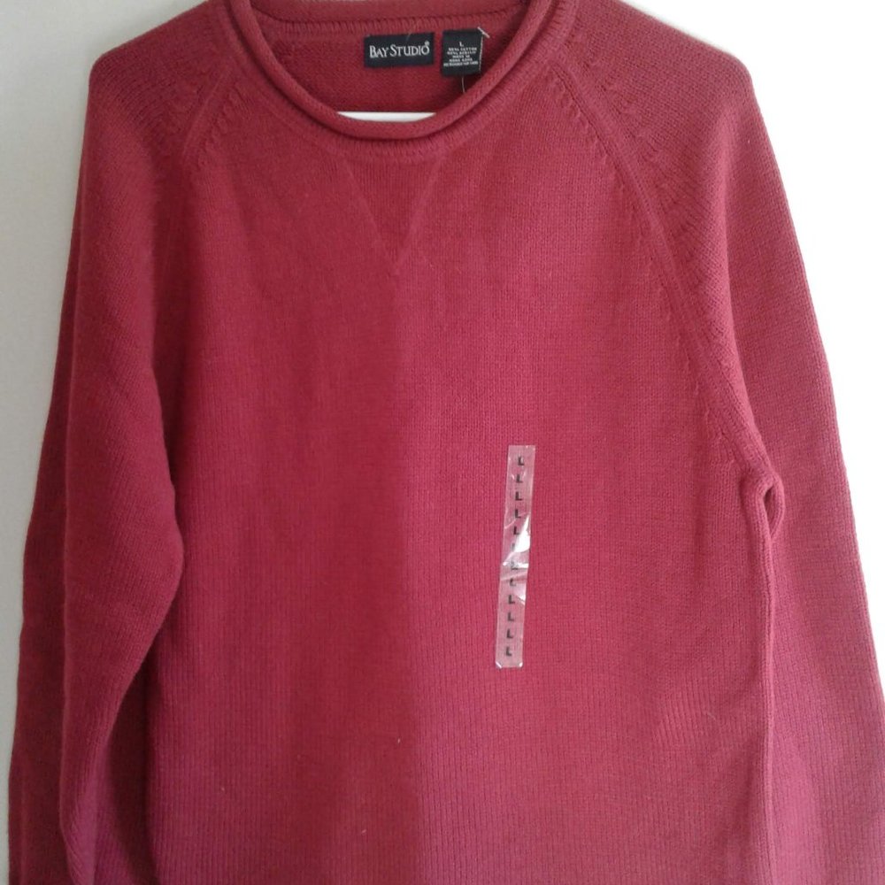 Ladies New Bay Studio Sweater Size Large
